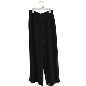 Vintage - Sheril Martin Elegant Black Pants With Panels